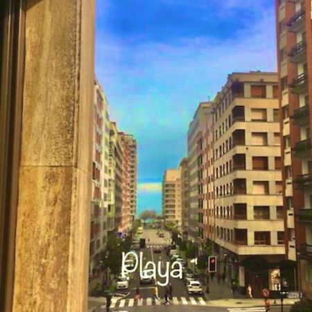 Rocamar Centro Playa San Lorenzo - Parking Gratuito Gijón Esterno foto